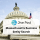 Massachusetts Business Entity Search
