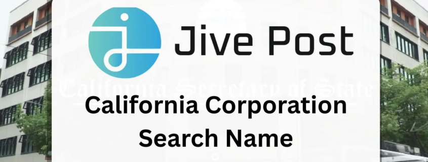 California Corporation Search Name